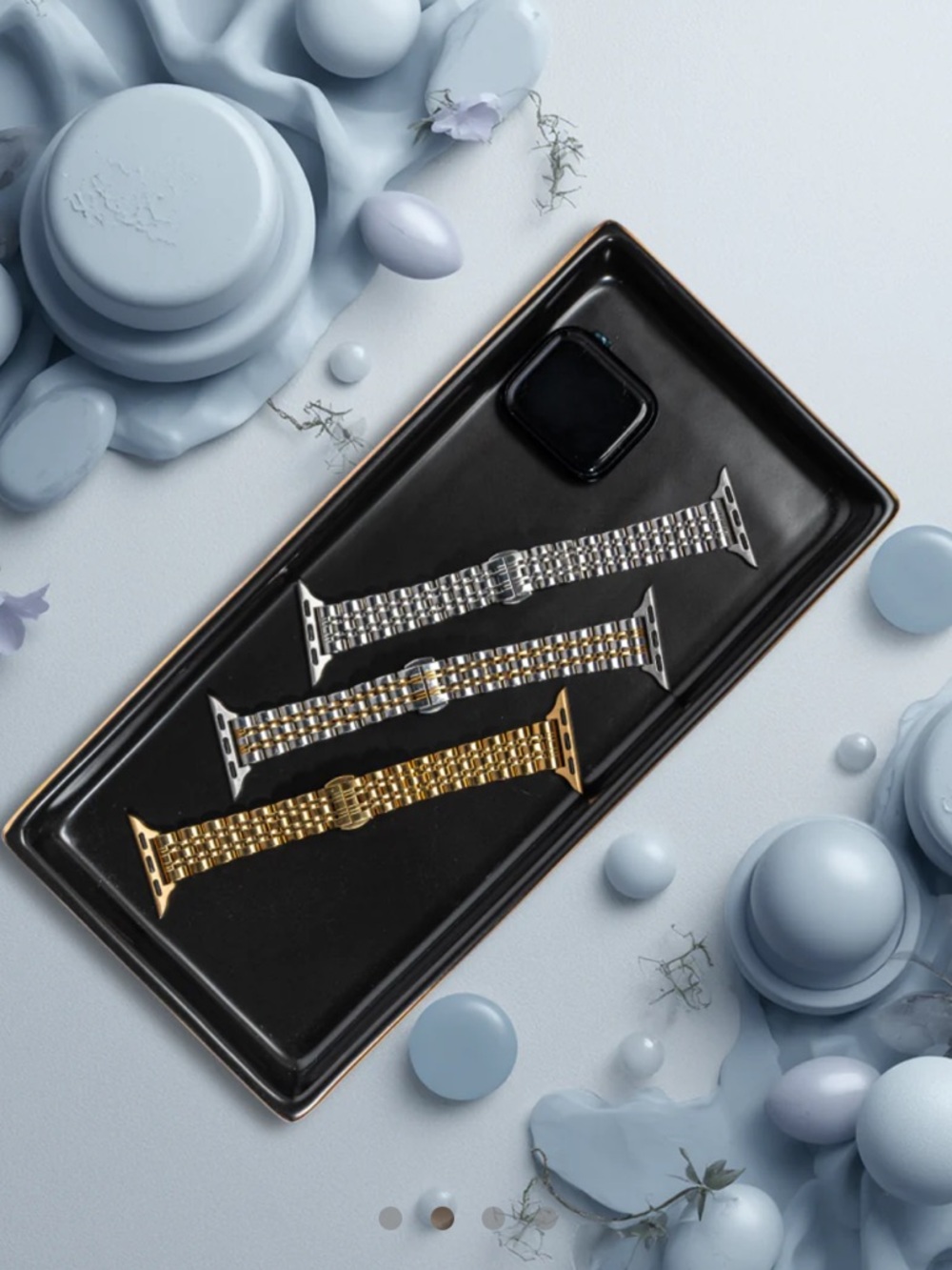 Solace Stella Band Silver Stainless Steel Replacement Watch Strap - Picture 4 of 9